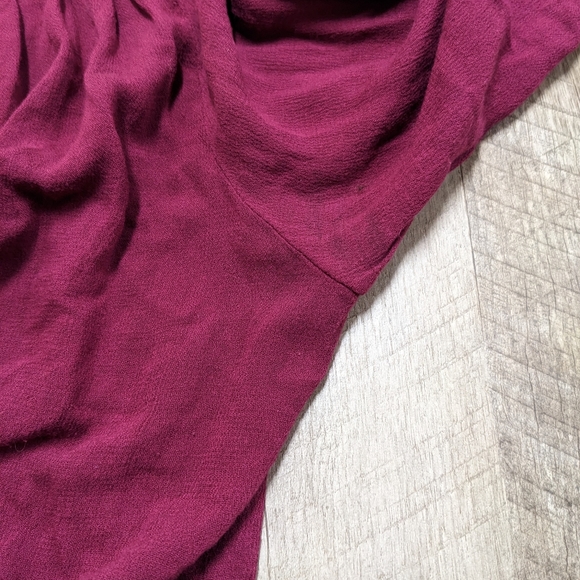 Lucky Brand Purple V Neck Long Sleeve Blouse - Picture 16 of 16